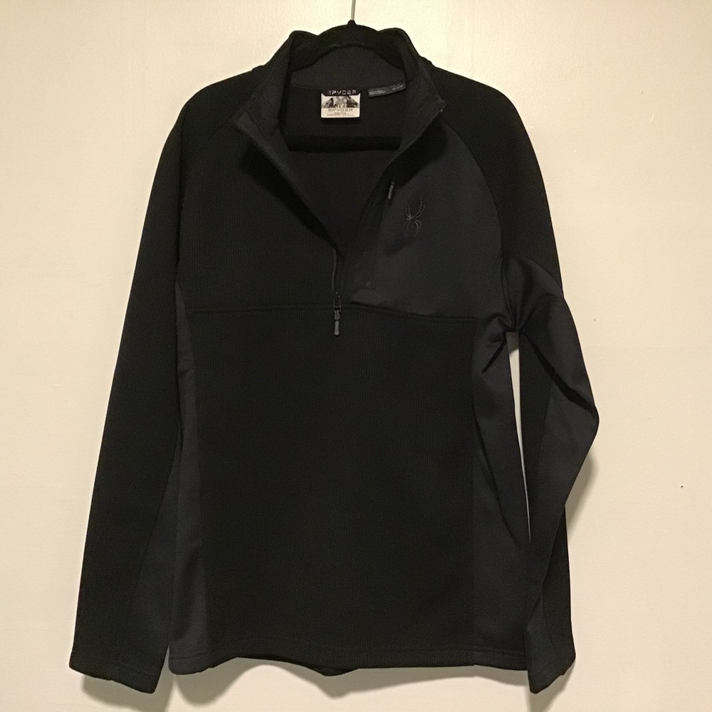 Spyder Men's Black Performance Jacket - Picture 2 of 6